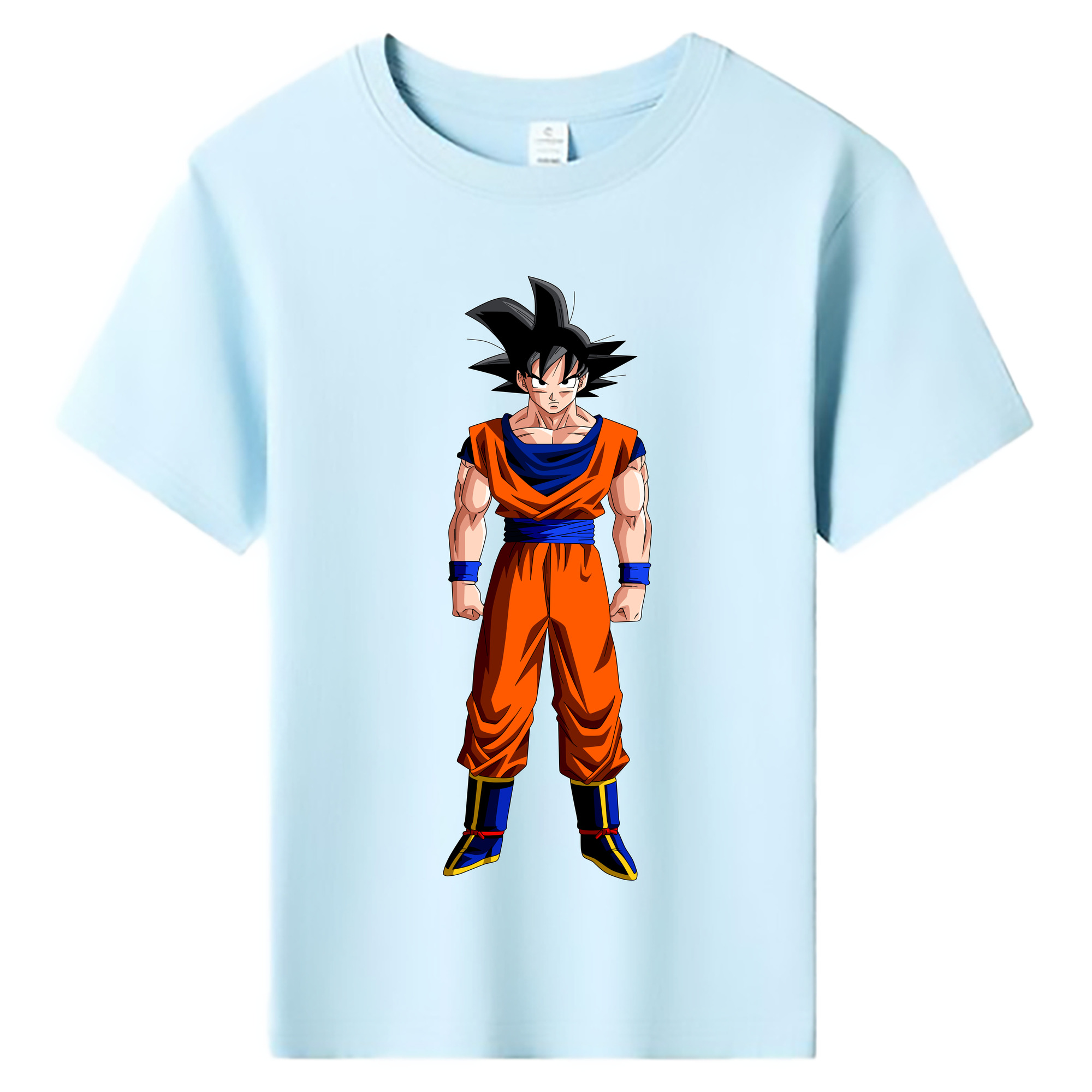（画像用） ドラゴンボール 孫悟空（そん ごくう）Son Goku カカロット DRAGON BALL Kakarotto 綿100％キッズTシャツ（フロントプリント）